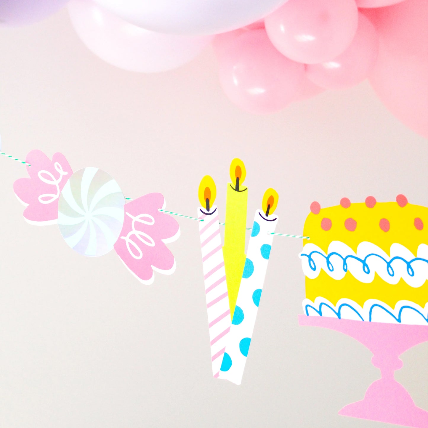Its A Birthday Thingamajigs Versatile Party Decorations 16 Pieces