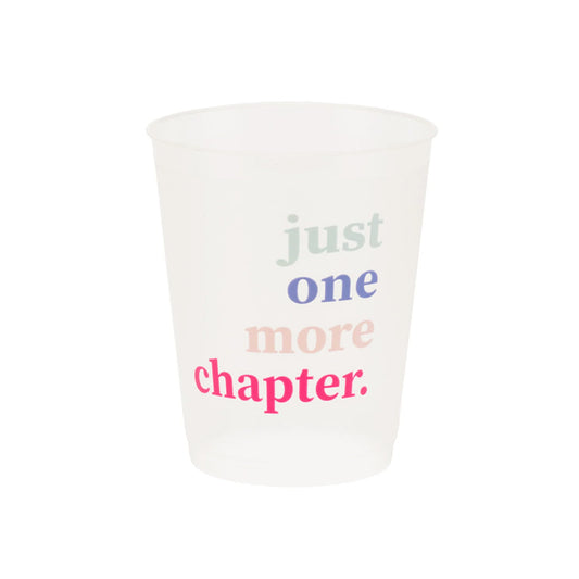 Book Club Just One More Chapter Flex Cups Pack of 8 BPA-Free