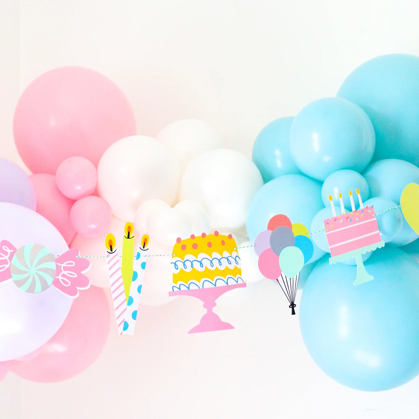 Its A Birthday Thingamajigs Versatile Party Decorations 16 Pieces