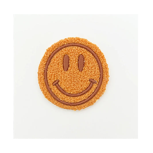Peace Love Smile Patch Retro Smiley Face Stick-On Patch